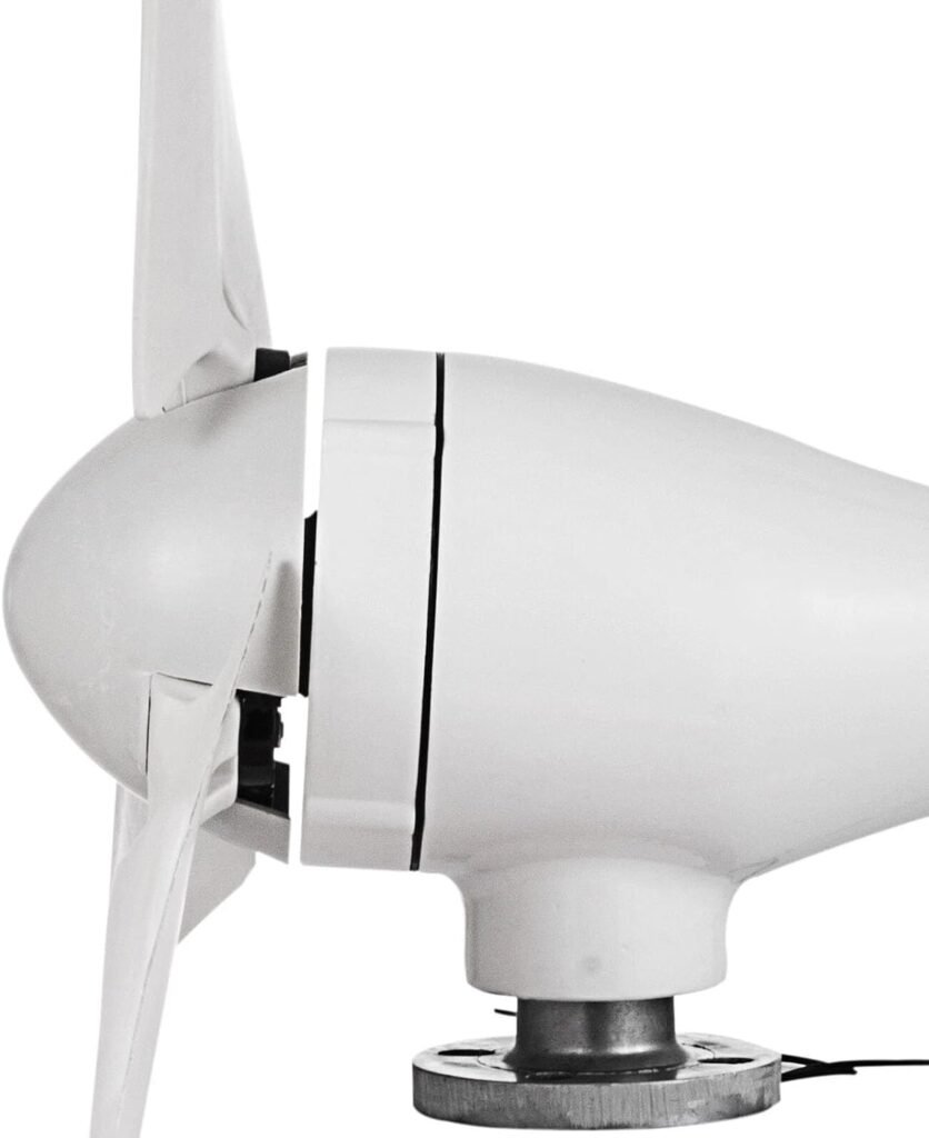5000W Wind Turbine Generator Kit –/24/48V With Blades And MPPT Charge Controller, Suitable For Marine, RV, Home  Hybrid Solar-Wind Systems(24v)