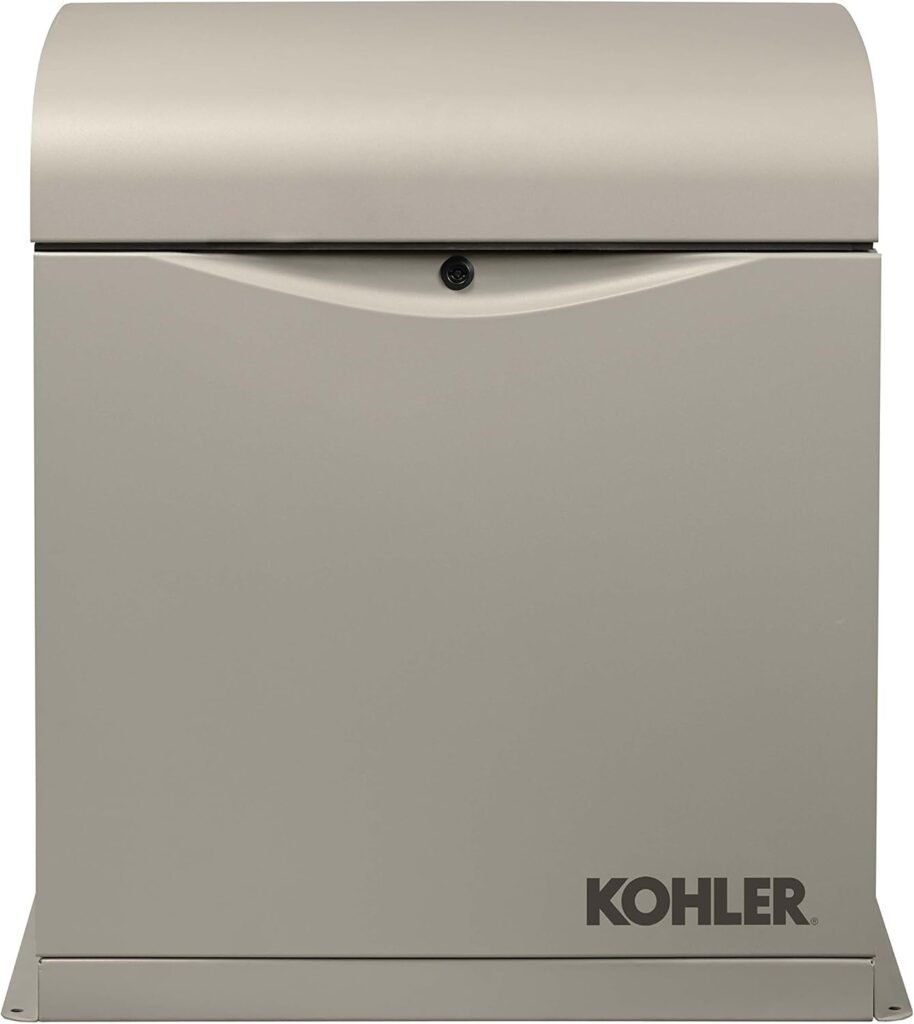 KOHLER Generators 12RESVL100 Amp Standby Indoor Generator, 12-Space with Load Center Automatic Transfer Switch, 12000-watt