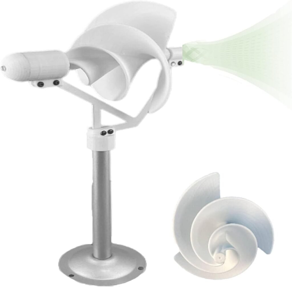 10W Micro Spiral Wind Turbine Generator Archimedes Rose Breeze Start Model For Home Small Farm Silent Permanent Magnet Spiral Design(12v-2pcs) 10W Micro Spiral Wind Turbine Generator Archimedes Rose Breeze Start Model For Home Small Farm Silent Permanent Magnet Spiral Design(12v-2pcs)
