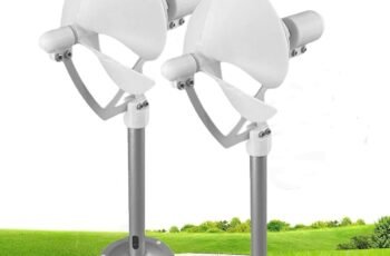 10W Micro Spiral Wind Turbine Generator Archimedes Rose Breeze Start Model For Home & Small Farm
