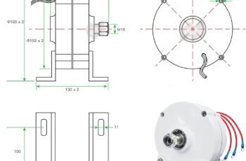 3 Phase Gearless Permanent Magnet AC,low rpm permanent magnet generator