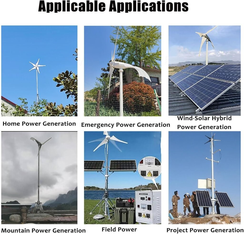 300W / 400W / 500W Permanent Magnet Wind Turbine For Home, Solar Hybrid Power, Automatic Outdoor Rooftop Or Farm Use(300w) 300W / 400W / 500W Permanent Magnet Wind Turbine For Home, Solar Hybrid Power, Automatic Outdoor Rooftop Or Farm Use(300w)