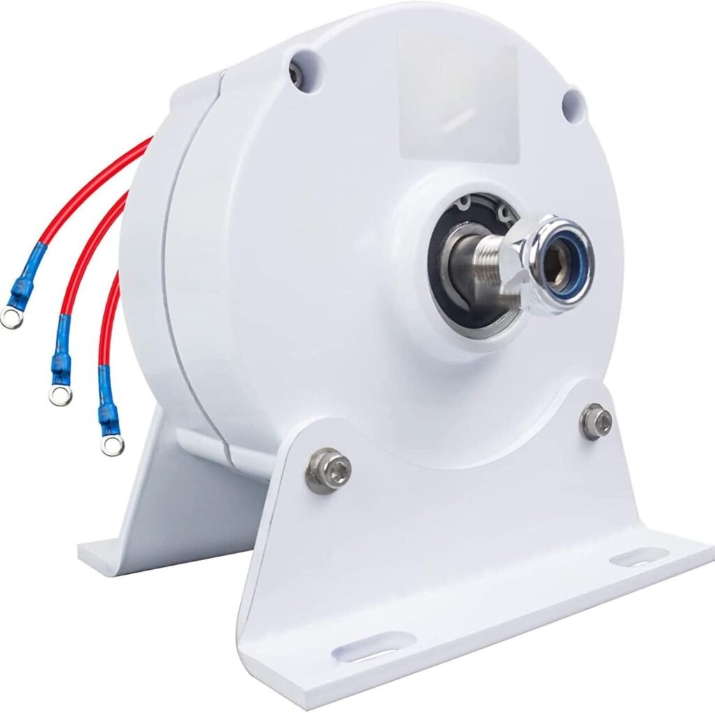 400W Wind Turbine Alternator, 3-Phase Rare-Earth NdFeB Permanent Magnet Generator 12V/24V/48V 600RPM With Rectifier For Home Off-Grid Power Systems(12v) 400W Wind Turbine Alternator, 3-Phase Rare-Earth NdFeB Permanent Magnet Generator 12V/24V/48V 600RPM With Rectifier For Home Off-Grid Power Systems(12v)