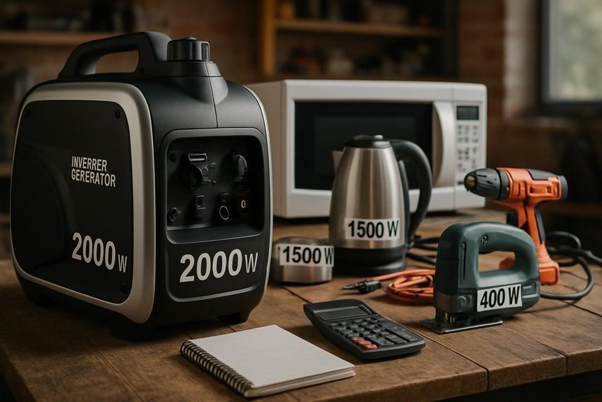 calculate total power needs