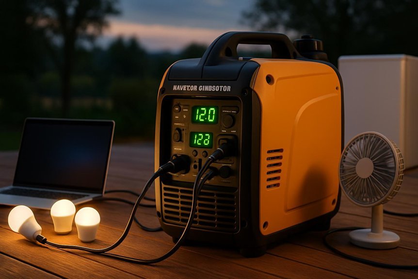 calculate total wattage demand