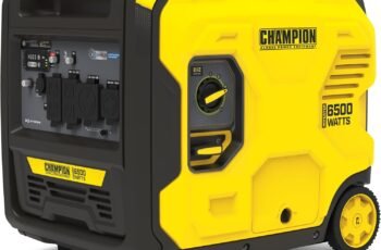 Champion Power Equipment 6500-Watt RV Ready Portable Inverter Generator with Quiet Technology and CO Shield