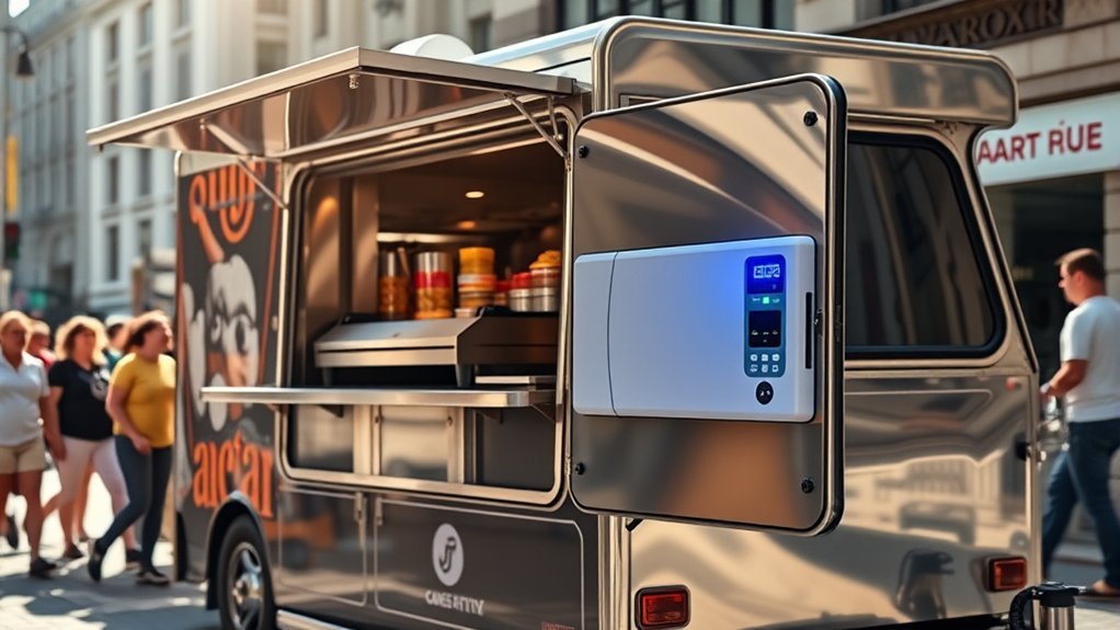 choosing reliable food truck generators