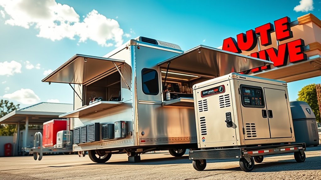 choosing the right food truck generator