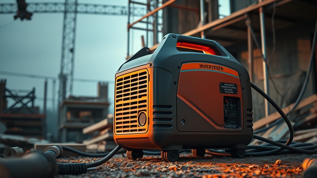 construction site inverter generator factors