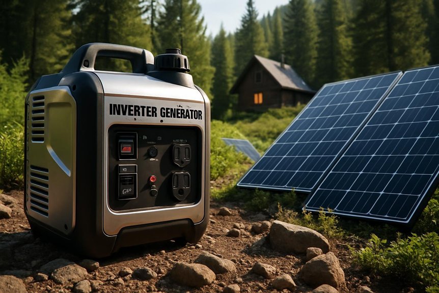 efficient portable quiet power