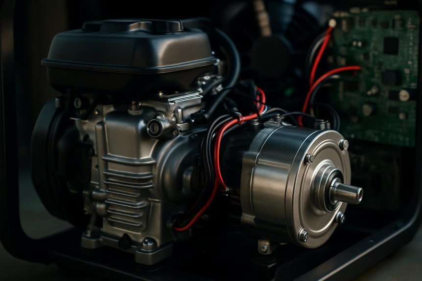 engine alternator synchronization stability