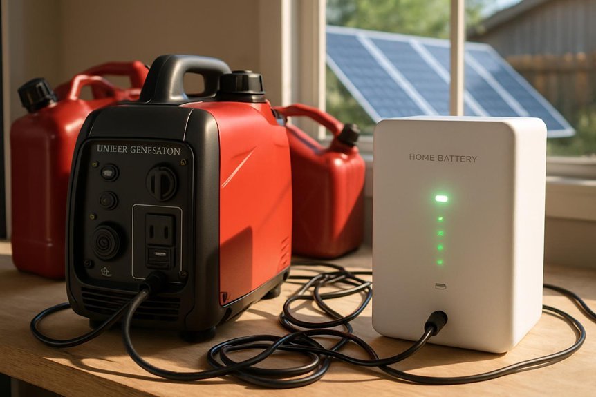 fuel versus battery power