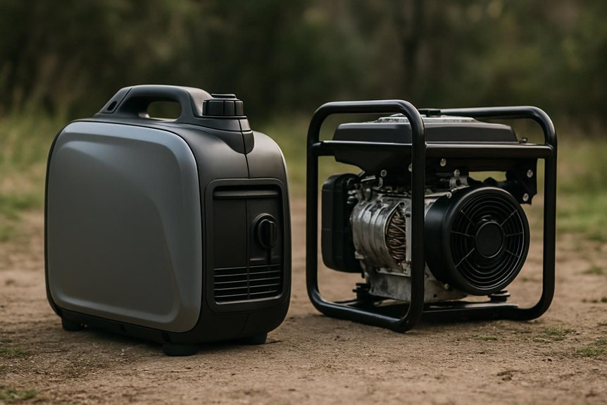 inverter vs open frame efficiency