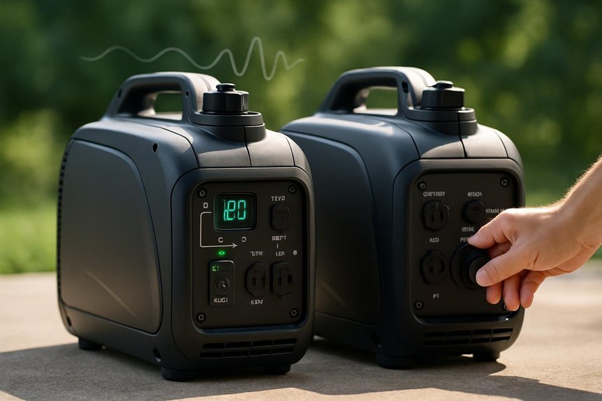 noise levels of inverter generators