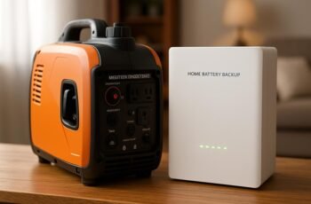 Inverter Generator vs Home Battery Backup: Cost, Performance, and ROI Compared