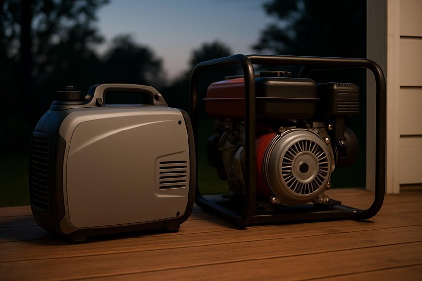 quieter inverter generators preferred