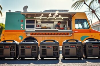 5 Quiet Generators Food Truck Owners Swear By