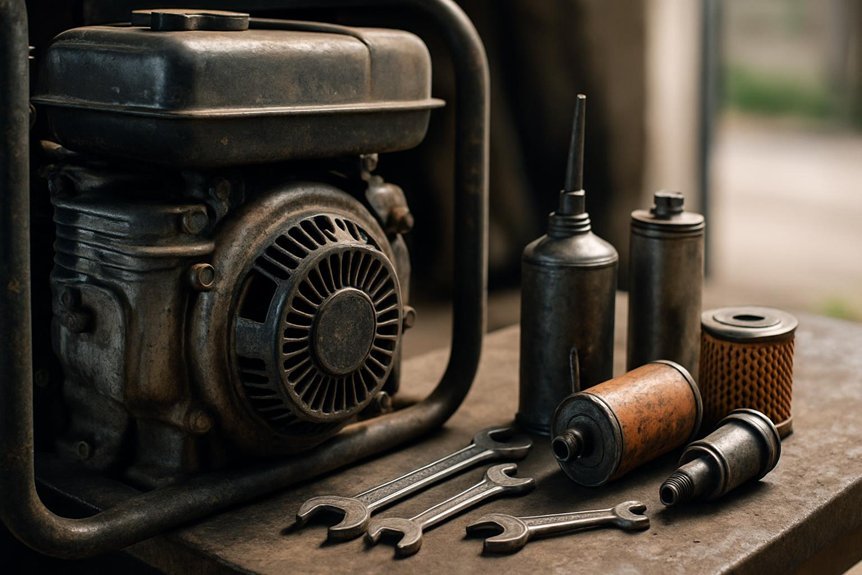 traditional generator maintenance demands