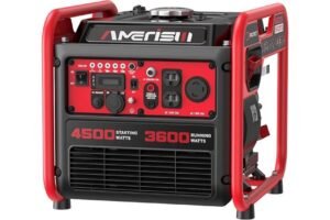 AMERISUN 4500W Portable Gas Inverter Generator Review